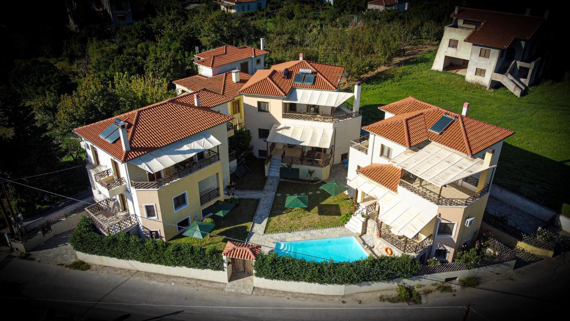 Villa Eridos Káto Lekhónia Exterior foto