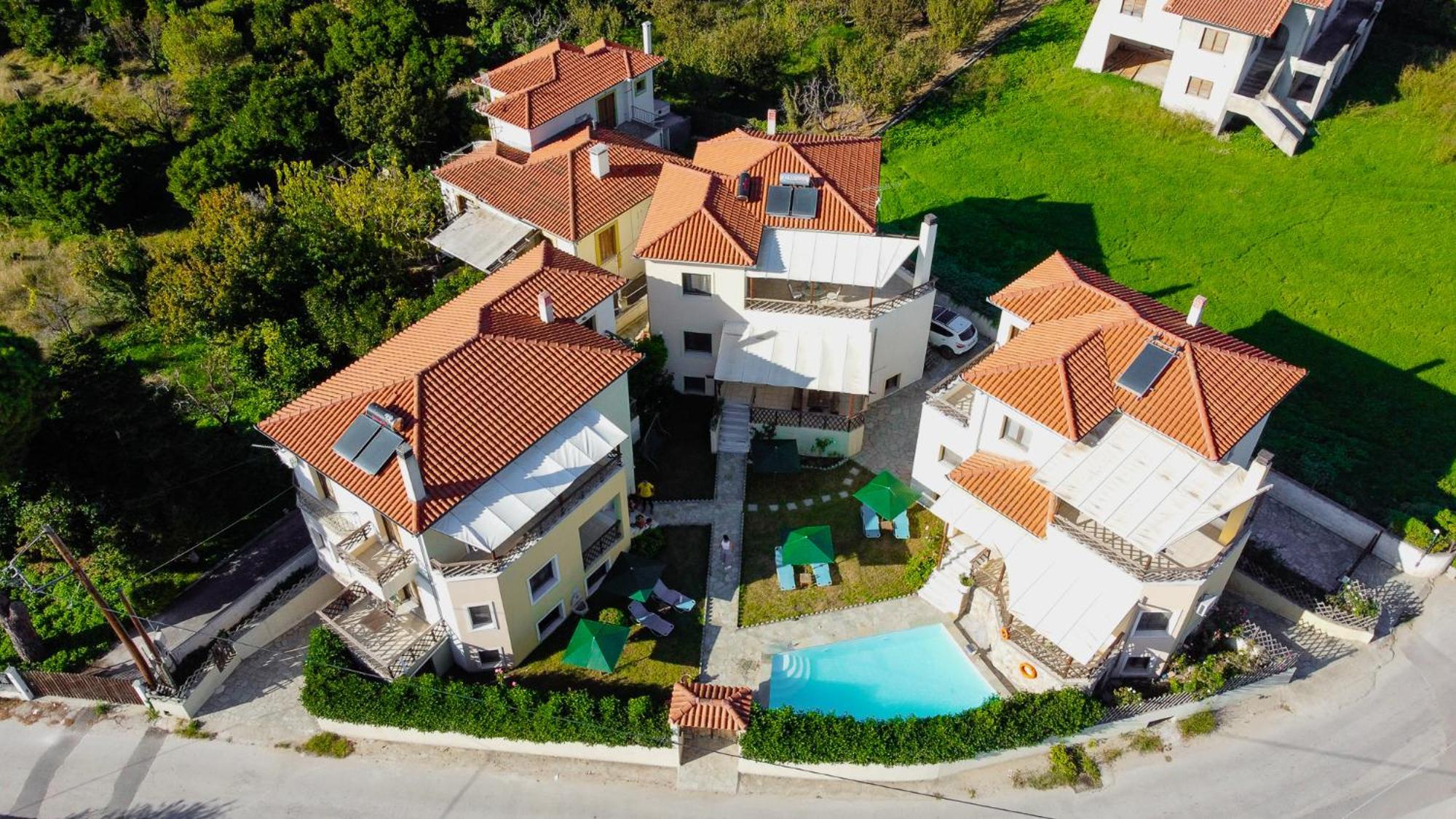Villa Eridos Káto Lekhónia Exterior foto
