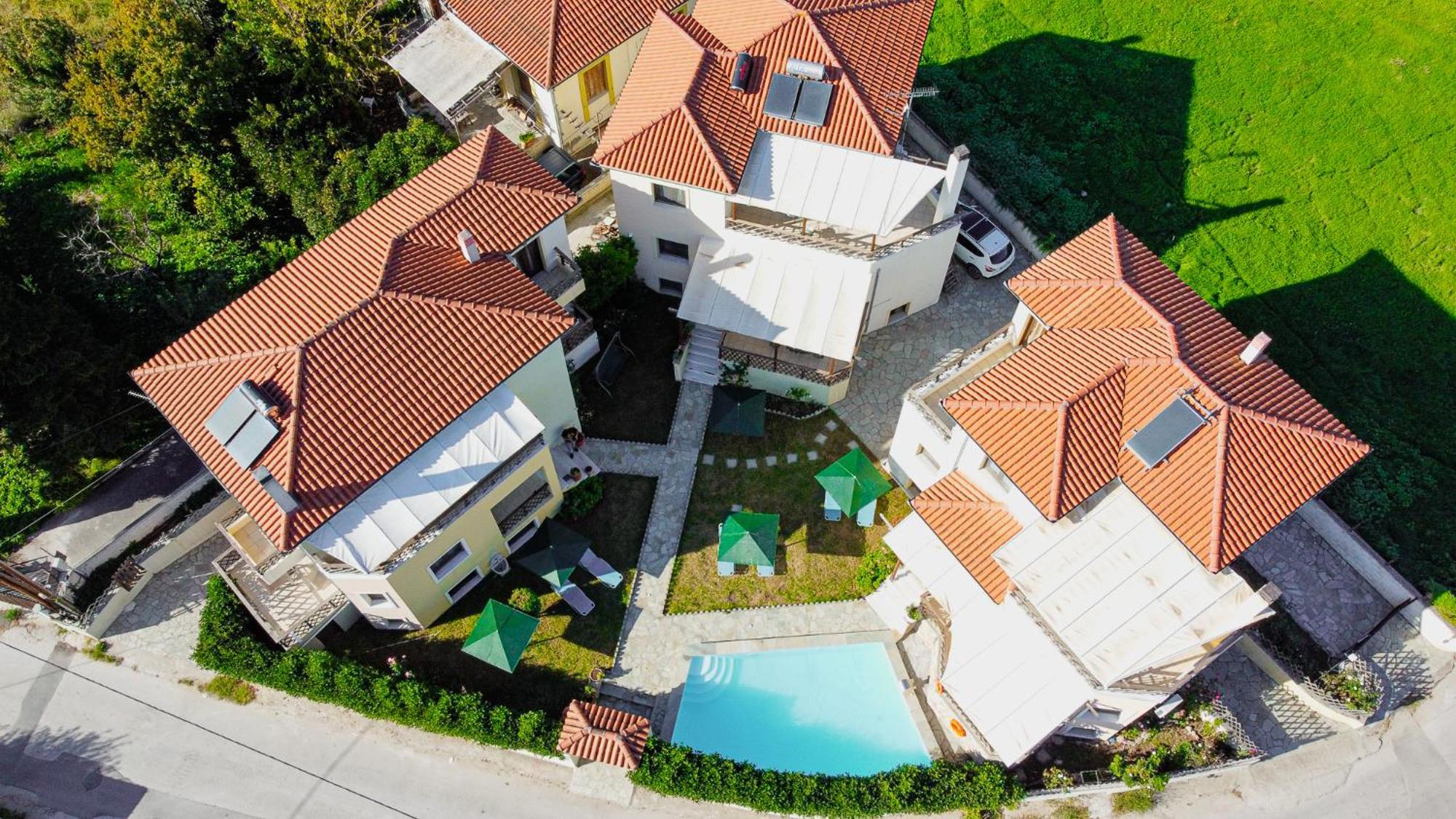 Villa Eridos Káto Lekhónia Exterior foto